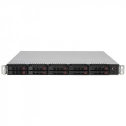 Servidor Supermicro 116-X8, 1U, Intel Xeon Scalable 8c, 32GB RAM ECC, SSD de 480GB, 700w redundante